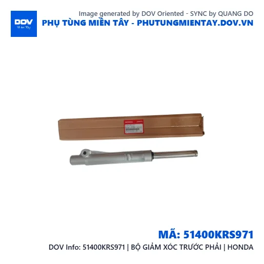 51400KRS971 | BỘ GIẢM XÓC TRƯỚC PHẢI | HONDA — 51400KRS971