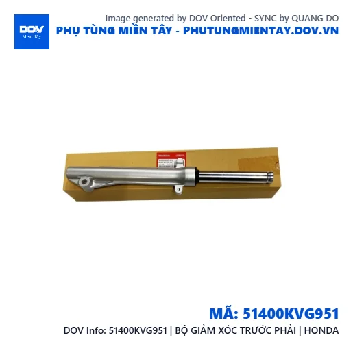 51400KVG951 | BỘ GIẢM XÓC TRƯỚC PHẢI | HONDA  — 51400KVG951