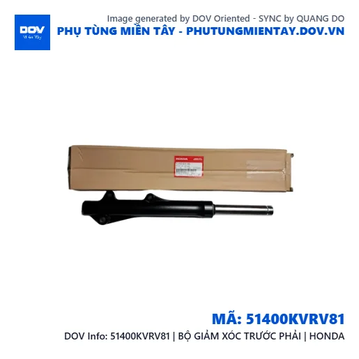 51400KVRV81 | BỘ GIẢM XÓC TRƯỚC PHẢI | HONDA  — 51400KVRV81