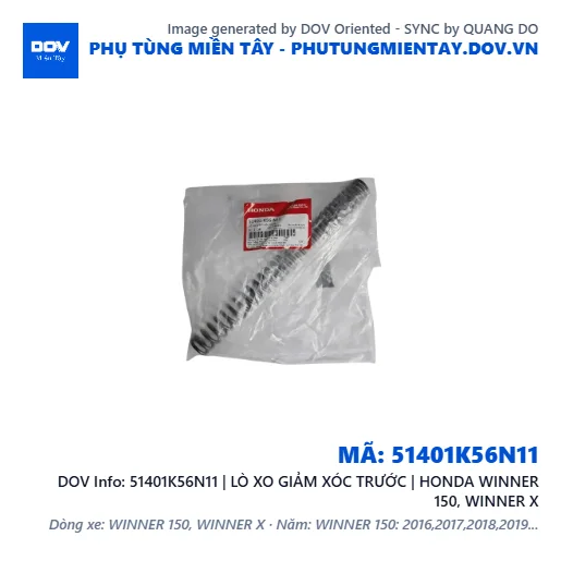 51401K56N11 | LÒ XO GIẢM XÓC TRƯỚC | HONDA WINNER 150, WINNER X — 51401K56N11