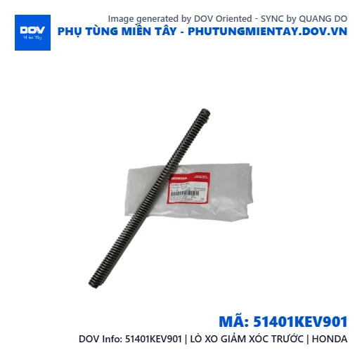 51401KEV901 | LÒ XO GIẢM XÓC TRƯỚC | HONDA — 51401KEV901