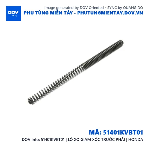 51401KVBT01 | LÒ XO GIẢM XÓC TRƯỚC PHẢI | HONDA — 51401KVBT01