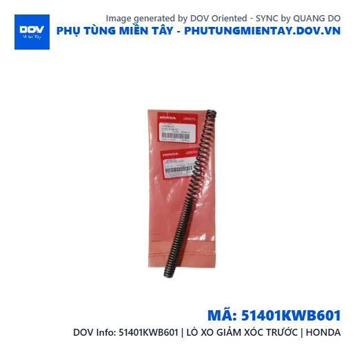 51401KWB601 | LÒ XO GIẢM XÓC TRƯỚC | HONDA  — 51401KWB601