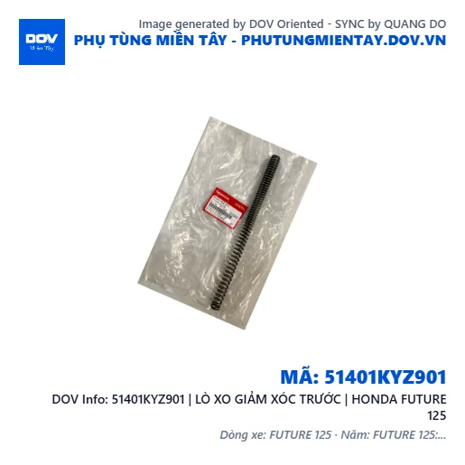 51401KYZ901 | LÒ XO GIẢM XÓC TRƯỚC | HONDA FUTURE 125 — 51401KYZ901