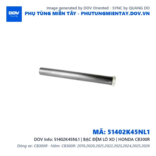 51402K45NL1 | BẠC ĐỆM LÒ XO | HONDA CB300R — 51402K45NL1