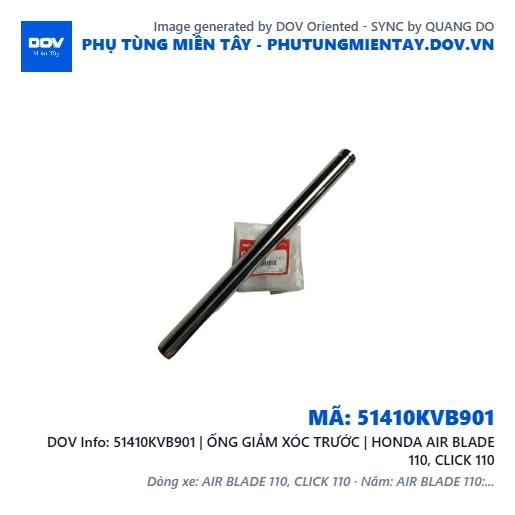 51410KVB901 | ỐNG GIẢM XÓC TRƯỚC | HONDA AIR BLADE 110, CLICK 110 — 51410KVB901
