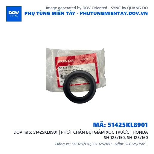 51425KL8901 | PHỚT CHẮN BỤI GIẢM XÓC TRƯỚC | HONDA SH 125/150, SH 125/160 — 51425KL8901