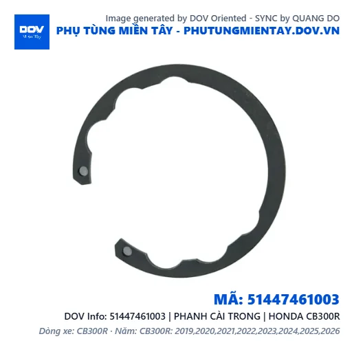 51447461003 | PHANH CÀI TRONG | HONDA CB300R — 51447461003