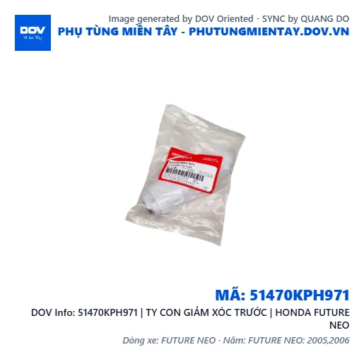 51470KPH971 | TY CON GIẢM XÓC TRƯỚC | HONDA FUTURE NEO — 51470KPH971