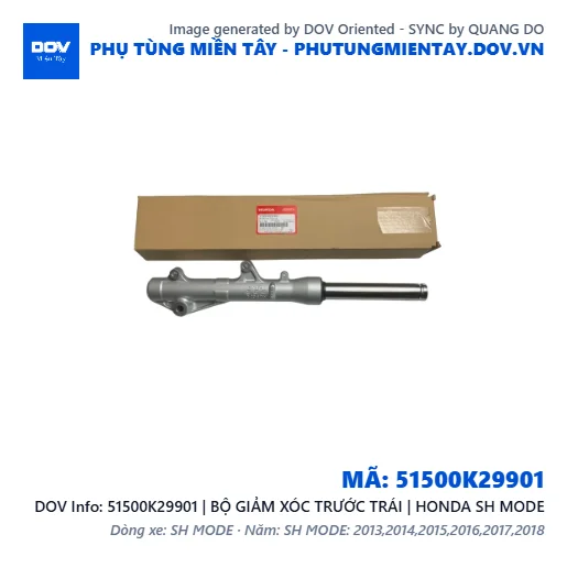 51500K29901 | BỘ GIẢM XÓC TRƯỚC TRÁI | HONDA SH MODE — 51500K29901