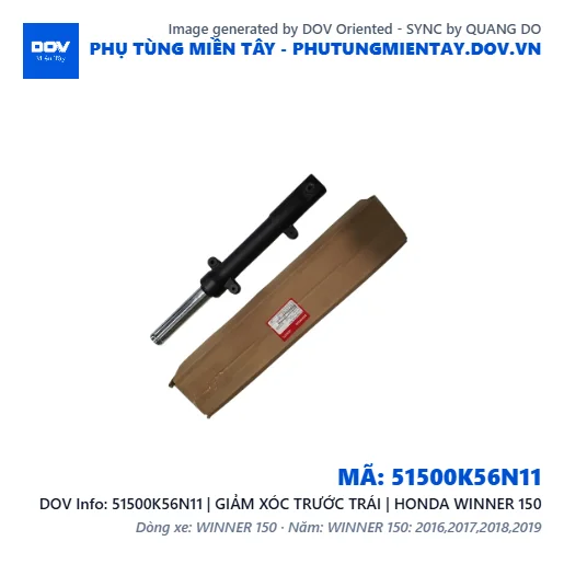 51500K56N11 | GIẢM XÓC TRƯỚC TRÁI | HONDA WINNER 150 — 51500K56N11