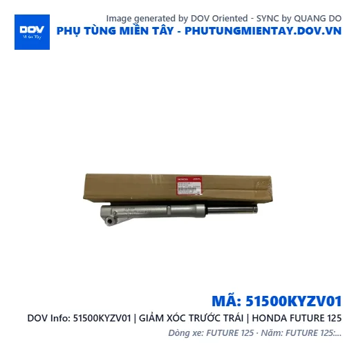 51500KYZV01 | GIẢM XÓC TRƯỚC TRÁI | HONDA FUTURE 125 — 51500KYZV01