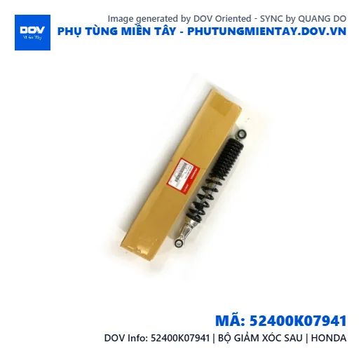 52400K07941 | BỘ GIẢM XÓC SAU | HONDA — 52400K07941