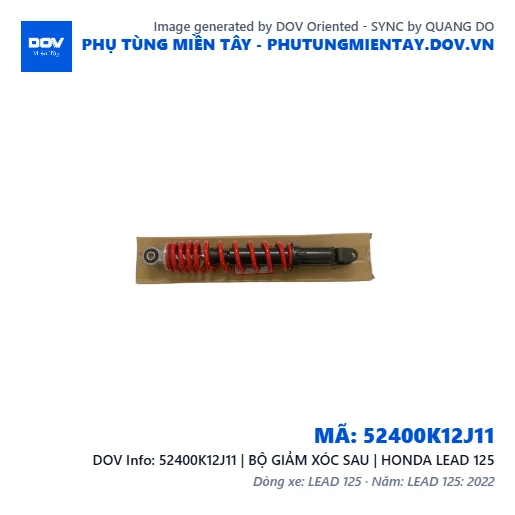 52400K12J11 | BỘ GIẢM XÓC SAU | HONDA LEAD 125 — 52400K12J11