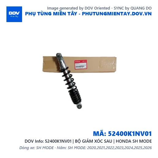 52400K1NV01 | BỘ GIẢM XÓC SAU | HONDA SH MODE — 52400K1NV01