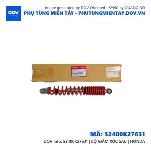 52400K27631 | BỘ GIẢM XÓC SAU | HONDA — 52400K27631