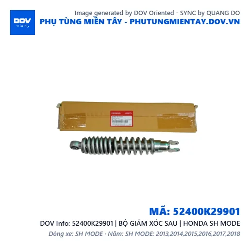 52400K29901 | BỘ GIẢM XÓC SAU | HONDA SH MODE — 52400K29901