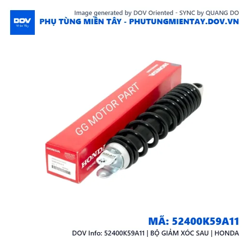 52400K59A11 | BỘ GIẢM XÓC SAU | HONDA — 52400K59A11