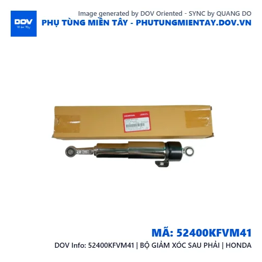 52400KFVM41 | BỘ GIẢM XÓC SAU PHẢI | HONDA — 52400KFVM41