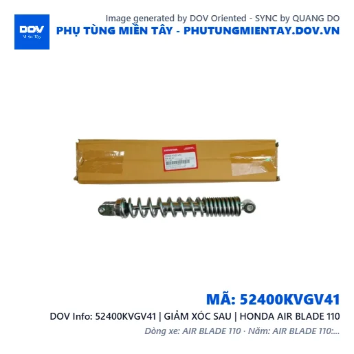 52400KVGV41 | GIẢM XÓC SAU | HONDA AIR BLADE 110 — 52400KVGV41