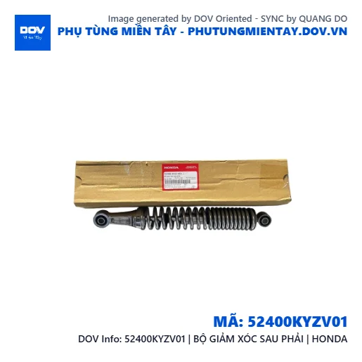 52400KYZV01 | BỘ GIẢM XÓC SAU PHẢI | HONDA  — 52400KYZV01