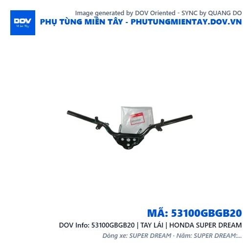 53100GBGB20 | TAY LÁI | HONDA SUPER DREAM — 53100GBGB20