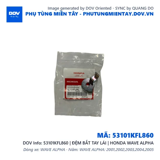 53101KFL860 | ĐỆM BẮT TAY LÁI | HONDA WAVE ALPHA — 53101KFL860