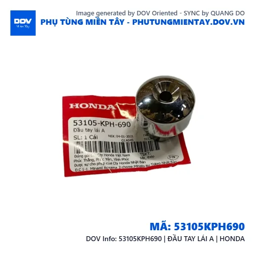 53105KPH690 | ĐẦU TAY LÁI A | HONDA — 53105KPH690