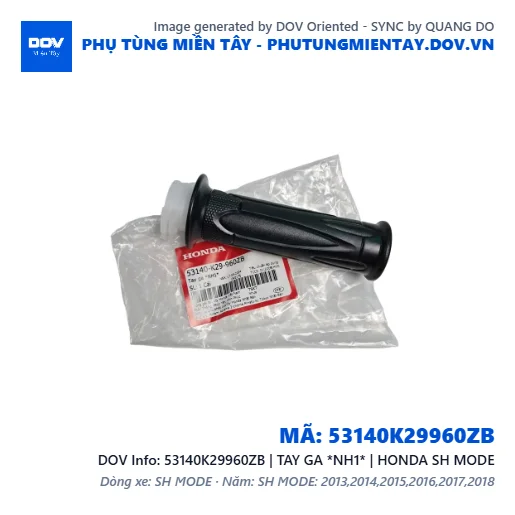 53140K29960ZB | TAY GA *NH1* | HONDA SH MODE — 53140K29960ZB