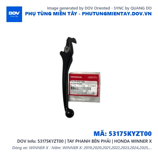 53175KYZT00 | TAY PHANH BÊN PHẢI | HONDA WINNER X — 53175KYZT00