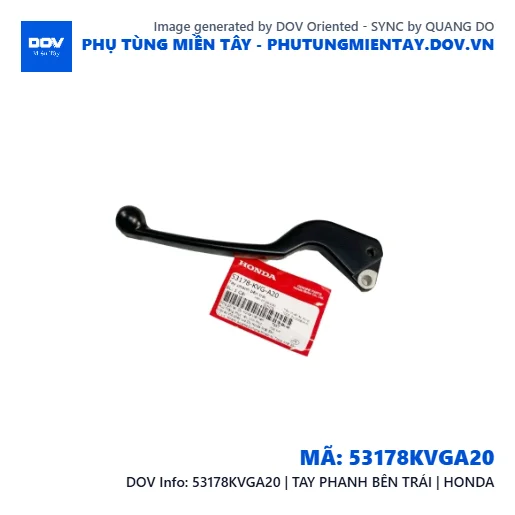 53178KVGA20 | TAY PHANH BÊN TRÁI | HONDA — 53178KVGA20