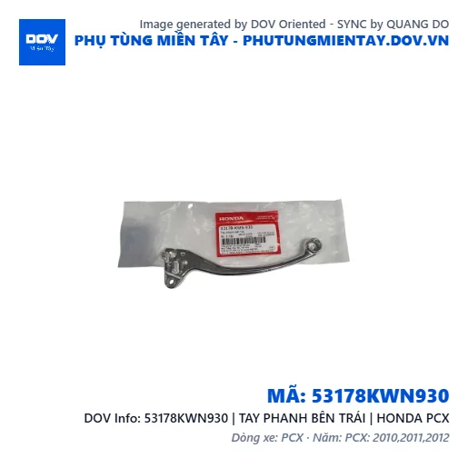 53178KWN930 | TAY PHANH BÊN TRÁI | HONDA PCX — 53178KWN930