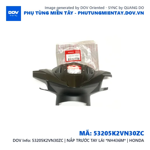 53205K2VN30ZC | NẮP TRƯỚC TAY LÁI *NH436M* | HONDA — 53205K2VN30ZC