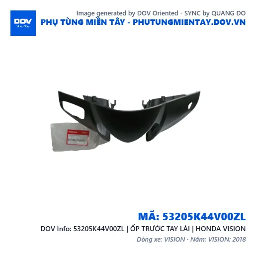 53205K44V00ZL | ỐP TRƯỚC TAY LÁI | HONDA VISION — 53205K44V00ZL
