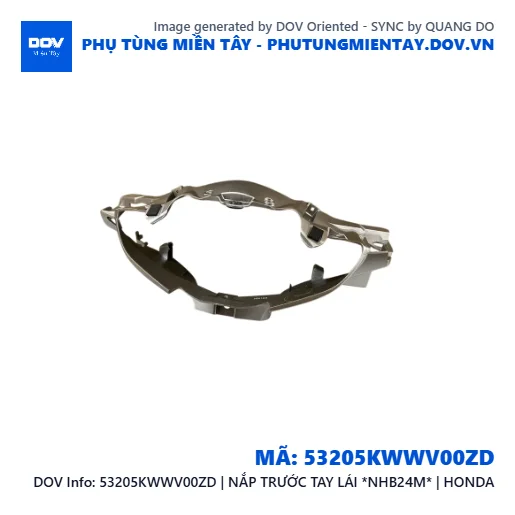 53205KWWV00ZD | NẮP TRƯỚC TAY LÁI *NHB24M* | HONDA — 53205KWWV00ZD