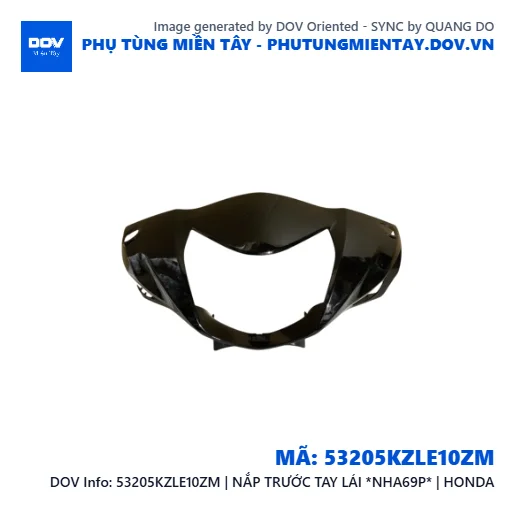 53205KZLE10ZM | NẮP TRƯỚC TAY LÁI *NHA69P* | HONDA  — 53205KZLE10ZM