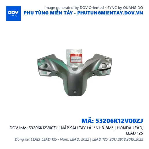 53206K12V00ZJ | NẮP SAU TAY LÁI *NHB18M* | HONDA LEAD, LEAD 125 — 53206K12V00ZJ