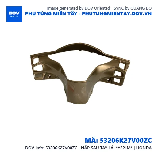 53206K27V00ZC | NẮP SAU TAY LÁI *Y221M* | HONDA  — 53206K27V00ZC