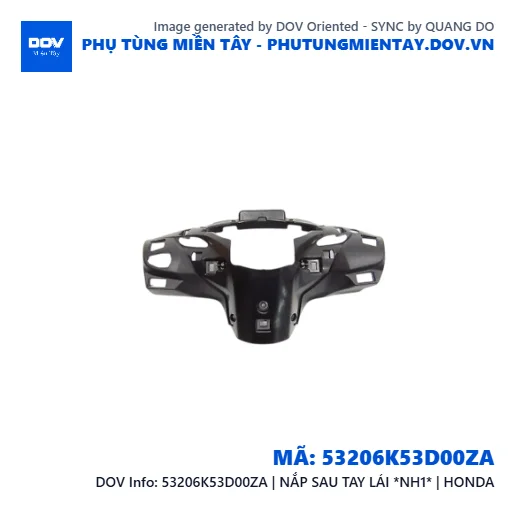 53206K53D00ZA | NẮP SAU TAY LÁI *NH1* | HONDA  — 53206K53D00ZA