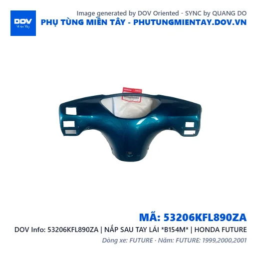 53206KFL890ZA | NẮP SAU TAY LÁI *B154M* | HONDA FUTURE — 53206KFL890ZA