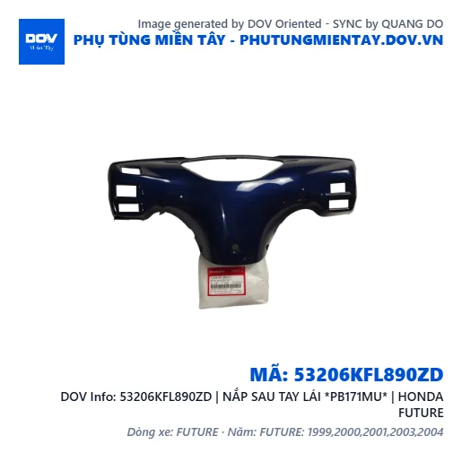 53206KFL890ZD | NẮP SAU TAY LÁI *PB171MU* | HONDA FUTURE — 53206KFL890ZD
