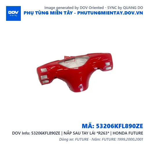 53206KFL890ZE | NẮP SAU TAY LÁI *R263* | HONDA FUTURE — 53206KFL890ZE