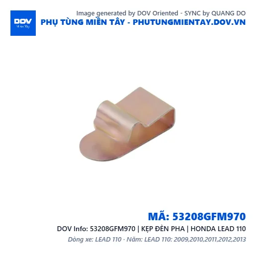 53208GFM970 | KẸP ĐÈN PHA | HONDA LEAD 110 — 53208GFM970