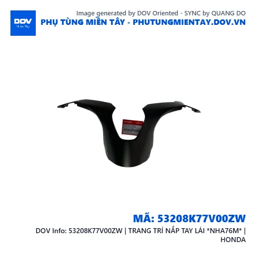 53208K77V00ZW | TRANG TRÍ NẮP TAY LÁI *NHA76M* | HONDA — 53208K77V00ZW