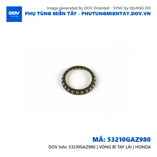 53210GAZ980 | VÒNG BI TAY LÁI | HONDA — 53210GAZ980