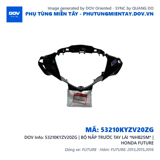 53210KYZV20ZG | BỘ NẮP TRƯỚC TAY LÁI *NHB25M* | HONDA FUTURE — 53210KYZV20ZG