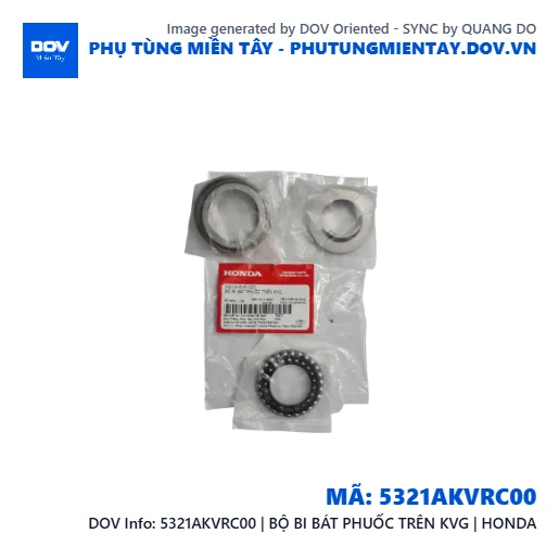 5321AKVRC00 | BỘ BI BÁT PHUỐC TRÊN KVG | HONDA — 5321AKVRC00