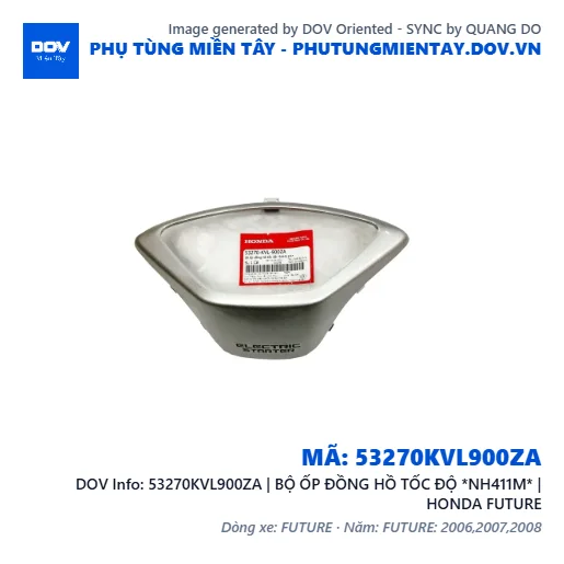 53270KVL900ZA | BỘ ỐP ĐỒNG HỒ TỐC ĐỘ *NH411M* | HONDA FUTURE — 53270KVL900ZA