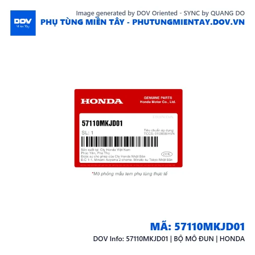 57110MKJD01 | BỘ MÔ ĐUN | HONDA  — 57110MKJD01