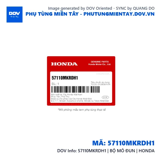 57110MKRDH1 | BỘ MÔ ĐUN | HONDA  — 57110MKRDH1